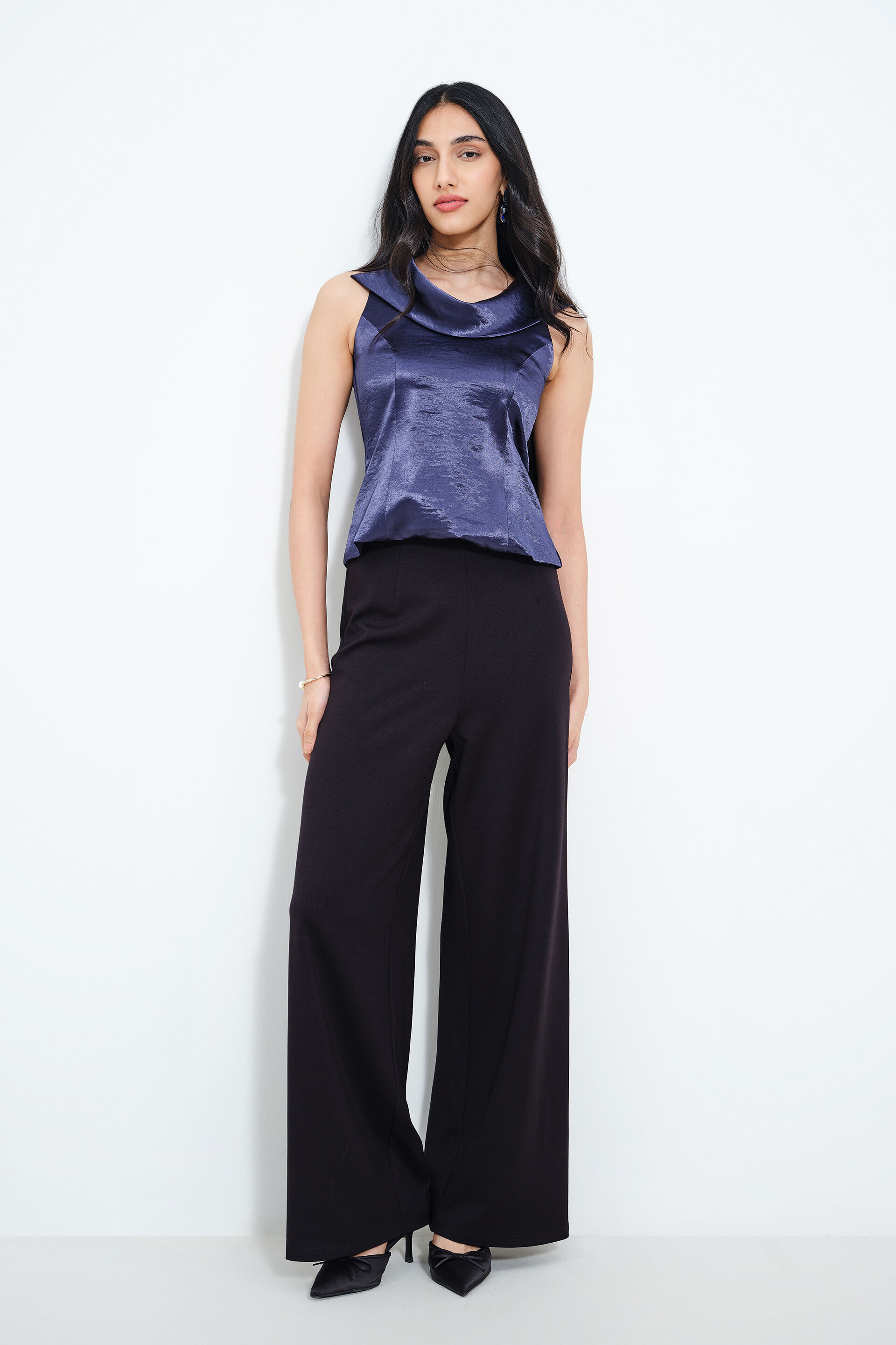 Navy Whisper Top, Midnight Blue, image 1